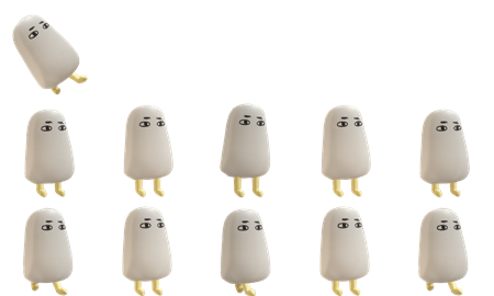 雑3Dのキャラ色々