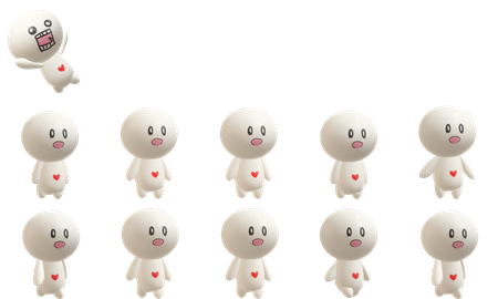 雑3Dのキャラ色々
