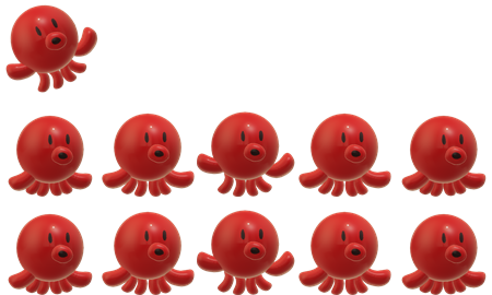 雑3Dのキャラ色々